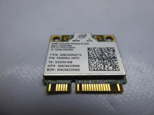 Toshiba U920t WLAN Wifi Karte Card 2230BHHMW #4486