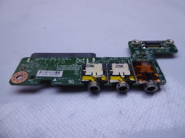 Medion Erazer X7613 HDD Festplatten Audio Adapter MS-1772B #4491