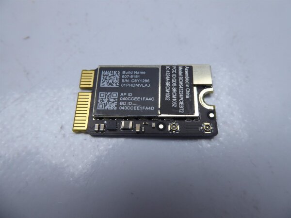 Apple MacBook Air A1370 WLAN Wifi Bluetooth Karte Card 607-8181 Late 2011 #4051