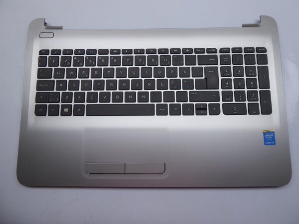 HP 15 Gehäuse Oberteil Handauflage Nordic Layout mit Touchpad AP1O2000321 #3684