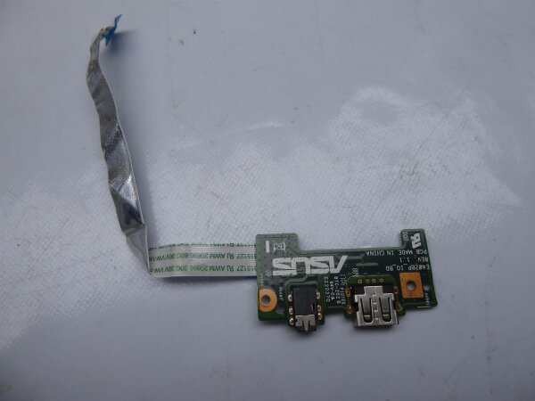 Asus R417B Audio USB Board mit Kabel 60NB0E50-IO1010 #4525