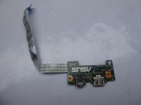 Asus R417B Audio USB Board mit Kabel 60NB0E50-IO1010 #4525
