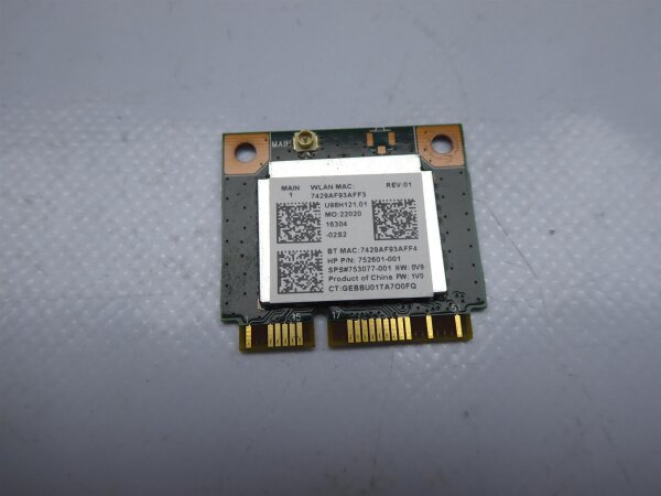 HP Pavilion 17 17-f019no WLAN WiFi Karte Card 752601-001 #4528