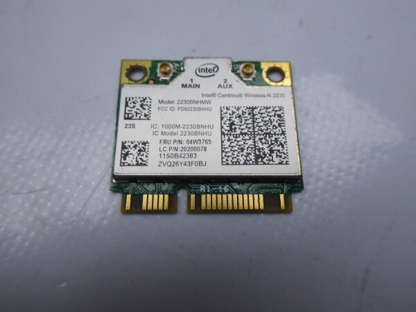 Lenovo IdeaPad U510 WLAN WiFi Karte Card 04W3765 2230BNHMW #4260