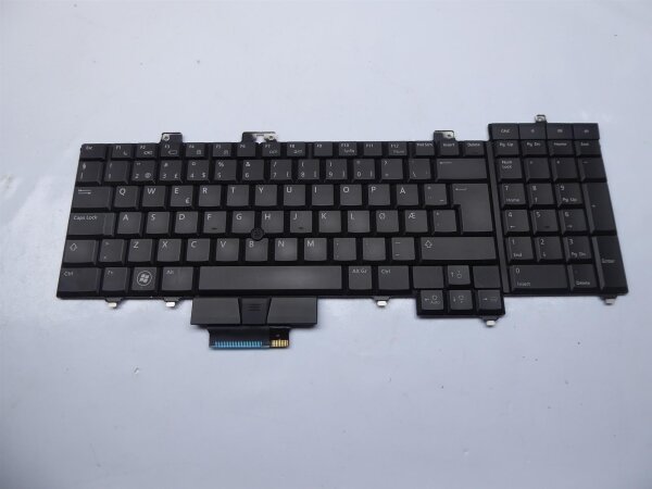 Dell Precision M6400 Original Tastatur Keyboard Norway Layout 0Y608D #3849