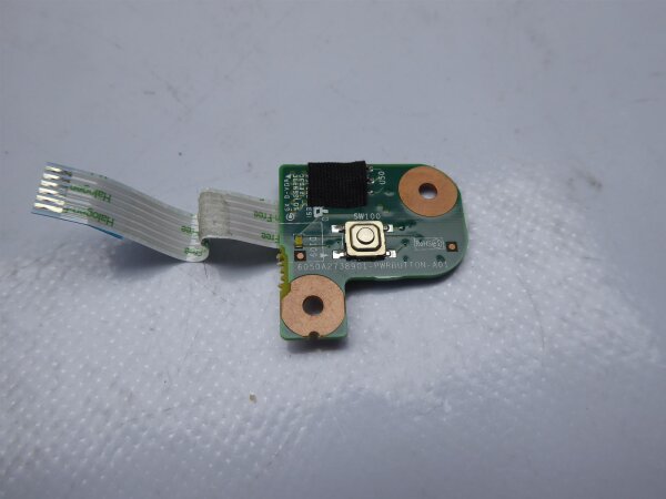 Fujitsu Lifebook A556 Power Button Board mit Kabel 6050A2738901 #4558