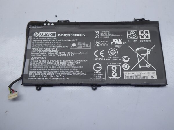 HP Pavilion 14-al087no Original Akku Batterie SE03XL 849908-850 #A25