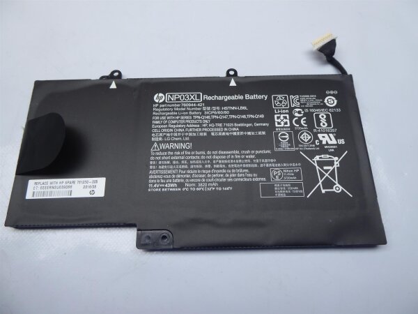 HP Pavilion 13-a085no Original Akku Batterie NP03XL 761230-005 #4582