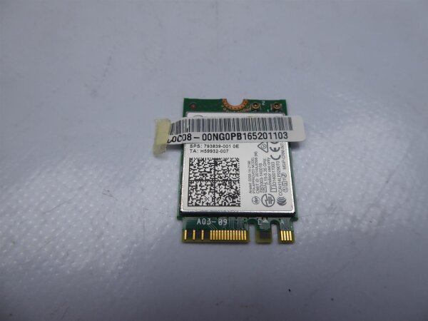 Acer TravelMate X349 WLAN WiFi Karte Card 793839-001 #4589