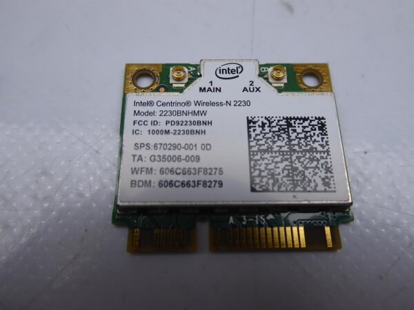 ASUS S550CM WLAN Karte Wifi Card 670290-001 #3501