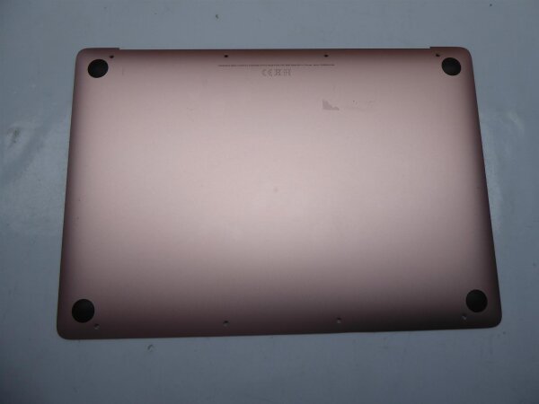 Apple MacBook A1534 Gehäuse Unterteil Bottom Cover Rosegold 613-04333-B 2017 #4275