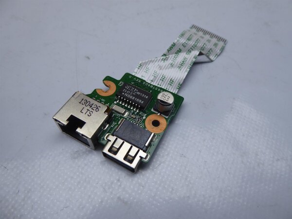 HP Pavilion 15 15-e063so USB LAN Board mit Kabel DA0R65TB6D0 #4069