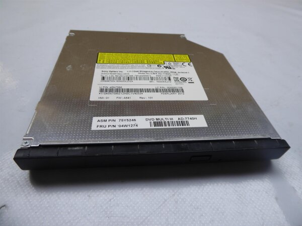 Lenovo ThinkPad Edge E520 SATA DVD RW Laufwerk 12,7mm  AD-7740H #3750
