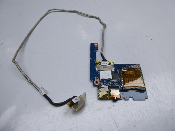 ASUS G75VW Audio SD Kartenleser Board mit Kabel 60-N2VAU1001-D02 #3143