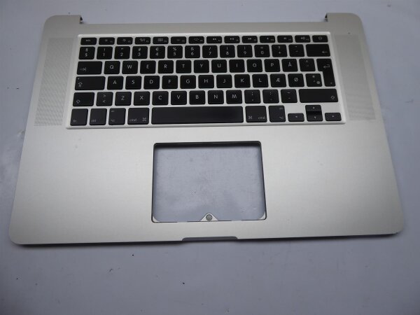 Apple MacBook Pro A1398 Gehäuse Topcase Dansk Keyboard 613-1325 Late 2013 #3723