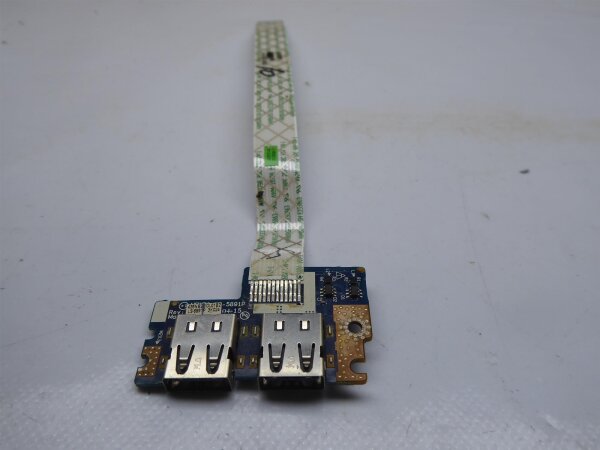 Packard Bell NEW91 USB Board mit Kabel LS-5891P #4630