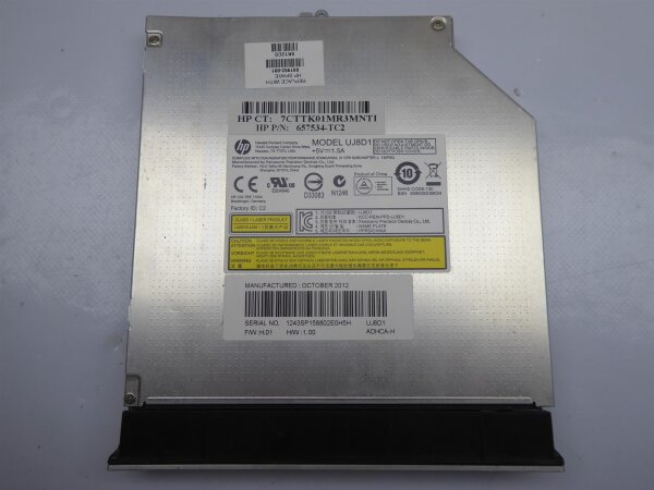 HP Envy dv7 SATA DVD Laufwerk drive 12,7mm UJ8D1 681982-001 #4638