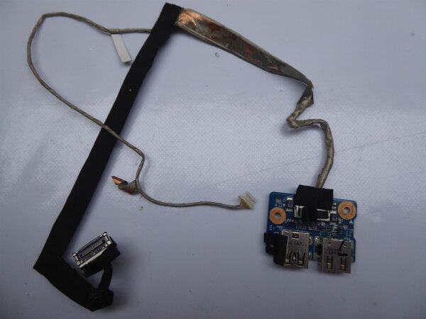 HP Envy dv7 Dual USB Board mit Kabel with cable 48.4ST17.011 #4638