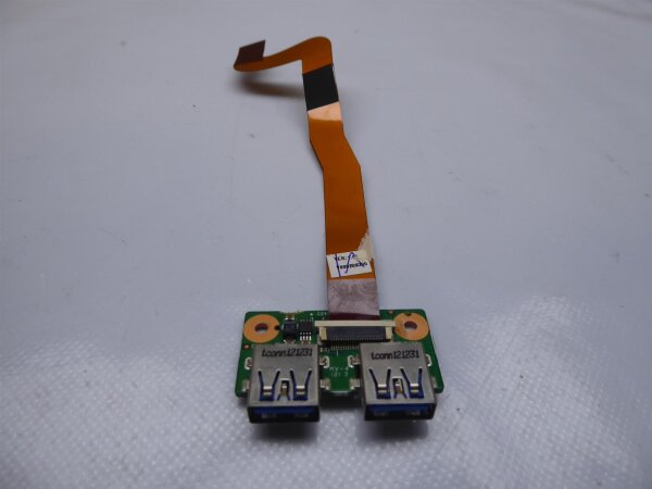 Toshiba Satellite P870-11H Dual USB Board mit Kabel 6050A2495701 #4640