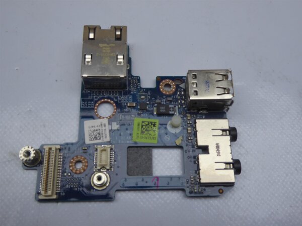 DELL Latitude E6410 USB Audio Board mit Netzwerkbuchse LS-5473P 0KHKG5 #3514
