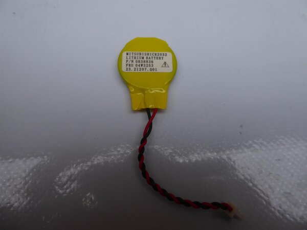 Lenovo ThinkPad L430 Cmos Bios Batterie mit Kabel 04W3253 #3547