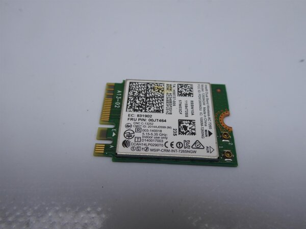 Lenovo ThinkPad T550 WLAN Karte Wifi Card 00JT464 #4494