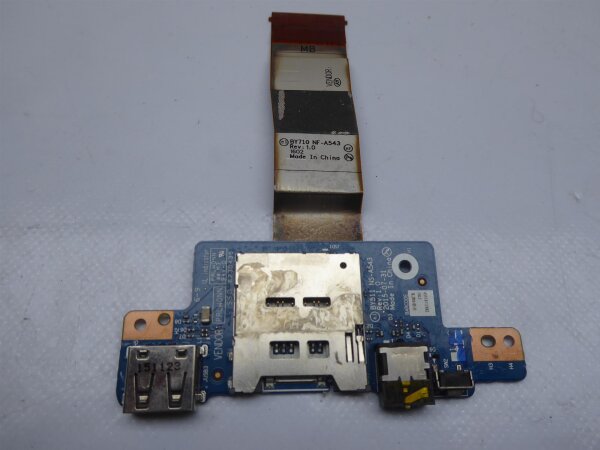 Lenovo IdeaPad Y700-17ISK Audio USB SD Kartenleser Card reader Board NS-A543 #4670