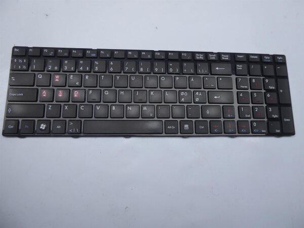 MSI GE620DX-488NE Original Tastatur Keyboard nordic Layout V11922AK3 #4671