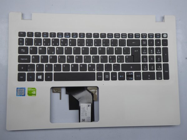 Acer Aspire E 15 E5-574TG-52XJ Gehäuse Oberteil mit nordic Tastatur EAZRT00202A #4689