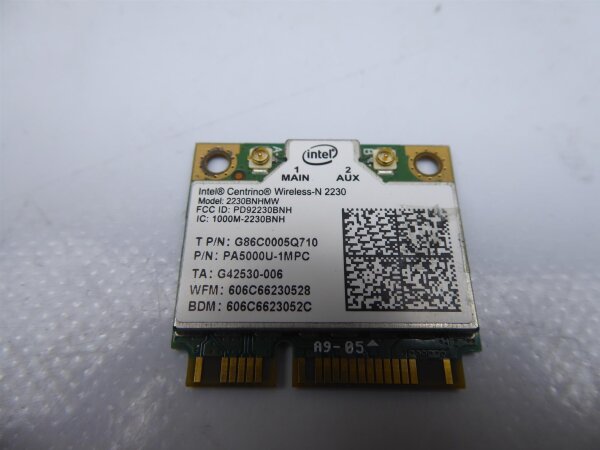 Toshiba Satellite P850-31L WLAN Karte Wifi Card PA5000U-1MPC #4703