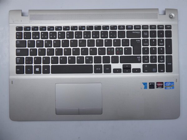 Samsung 370R NP370R5E Handauflage Palmrest nordic Tastatur Keyboard BA75-04345H #3186