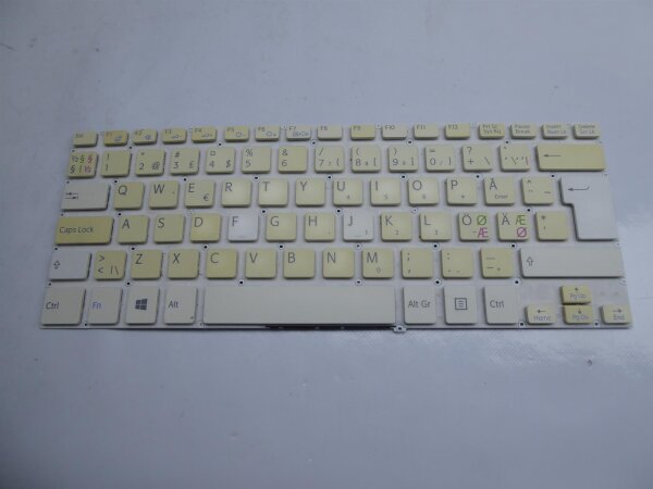 Sony Vaio SVF142C29M ORIGINAL Keyboard Tastatur nordic Layout V141506B #2827