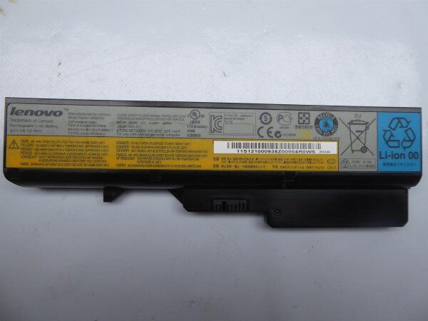 Lenovo B570e Original Akku Batterie Battery 10.8V 4400mAh L09S6Y02 #A4