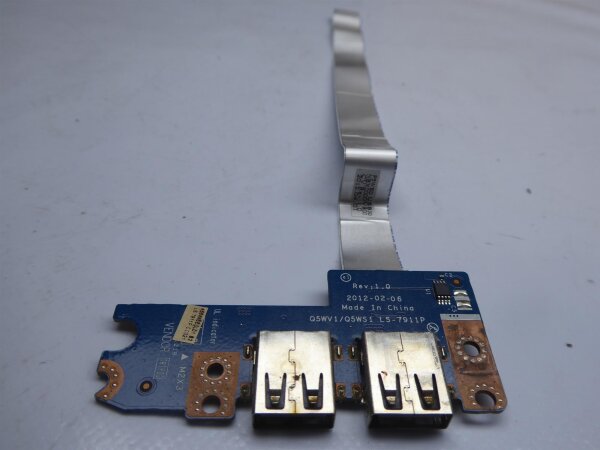 Acer Aspire V3-571 Dual USB Board incl. Kabel cable LS-7911P #3184