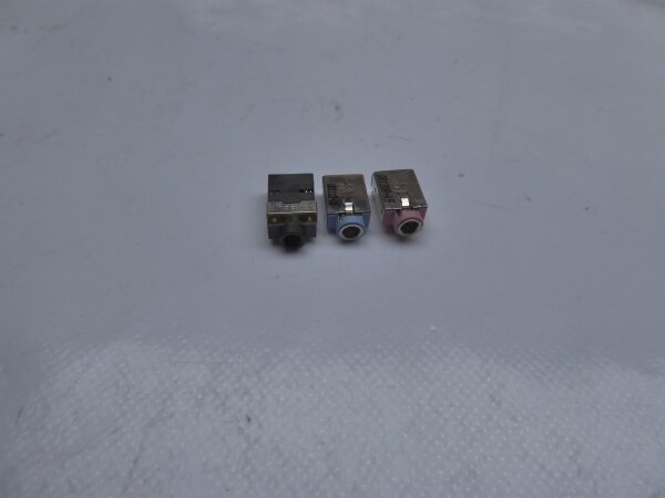 Acer Aspire 8530 / 8530G 3-er Set Sound Audio Buchsen sockets #2540