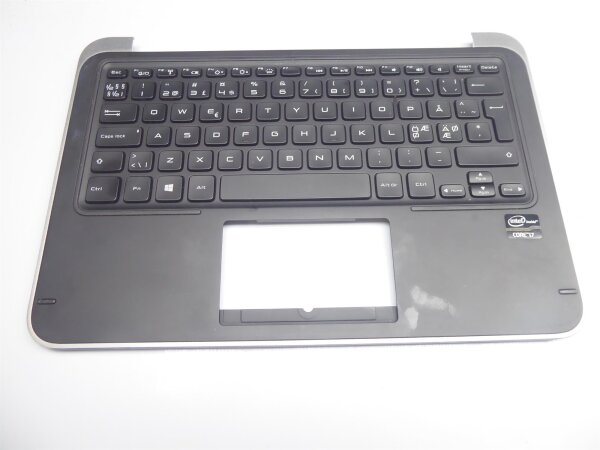 Dell XPS 12 9Q23 Gehäuse Oberteil incl. nordic Keyboard 0654FY #4183