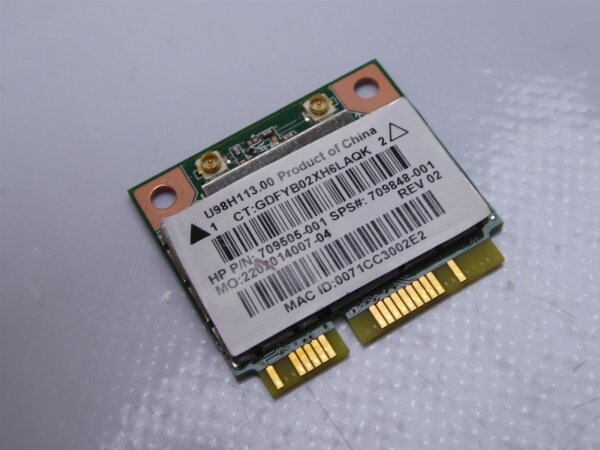 HP 15 15-g041so WLAN Karte Wifi Card 709505-001 709848-001 #3538