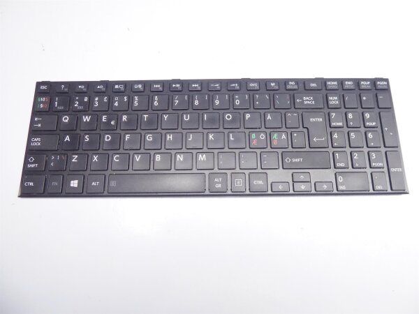 Toshiba Satellite C50-B-14M ORIGINAL Keyboard nordic Layout!! K000890390 #4729