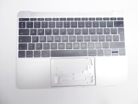 Apple MacBook A1534 Oberteil Top Case silver Dansk Layout...