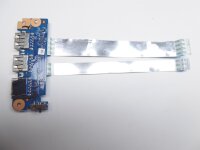 Acer TravelMate P653 USB Board incl. Kabel cable 48.4UP02.011 #4735