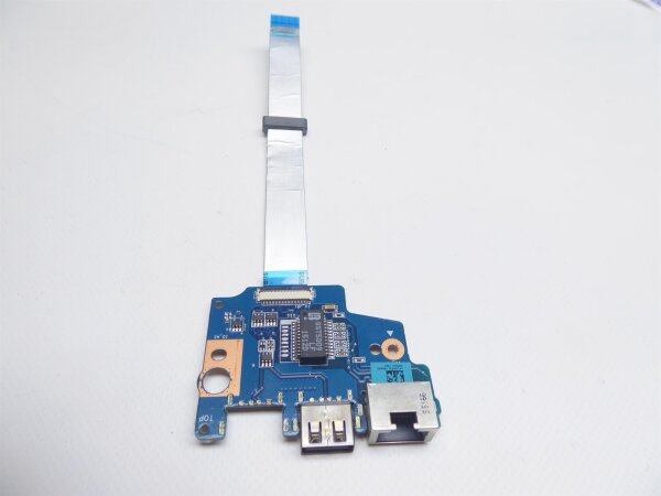 Toshiba Satellite C70-C C Serie LAN USB Board mit Kabel 14124591-00025 #4743