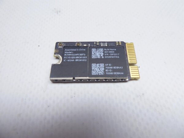 Apple MacBook Air 13" A1466 WLAN Bluetooth Karte 607-9900 Mid 2012 #3074