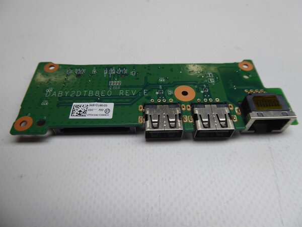 Toshiba Satellite U840 U840T USB LAN SD Kartenleser Board DABY2DTB8E0 #4767