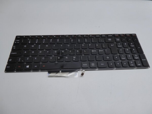 Lenovo Flex 2 Pro 15 ORIGINAL QWERTY Keyboard nordic Layout!! 25213192 #4339