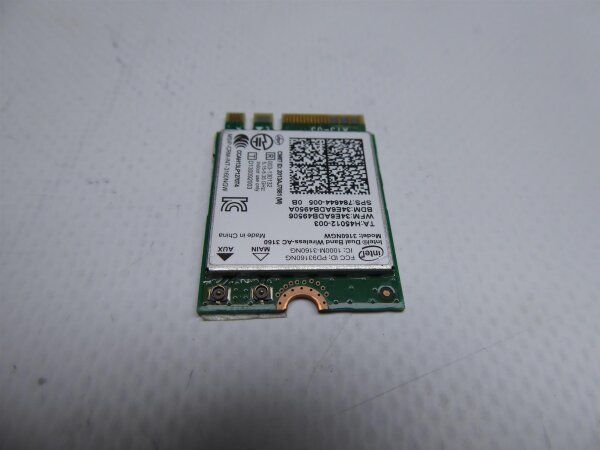 Peaq PNB S1015 I2N2 WLAN Karte Wifi Card 6Z42B0268001   #4794