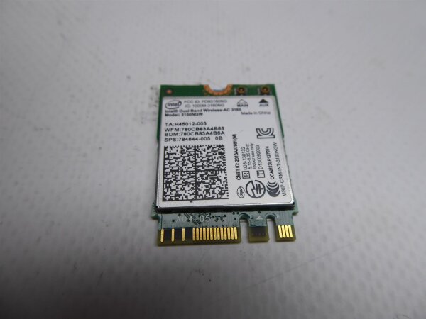 Peaq PNB C1015 WLAN Karte Wifi Card 784644-005 #4799