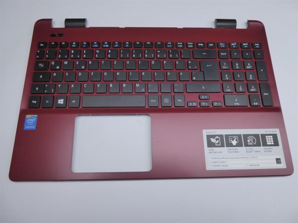 Acer Aspire E5-511 Serie Gehäuse Oberteil incl. deutscher QWERTZ Tastatur #4819