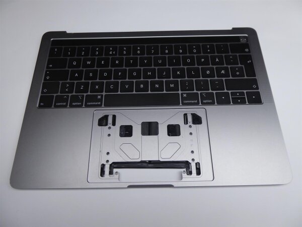 Apple MacBook Pro A1989 13 Gehäuse Oberteil spacegrau norway Keyboard Akku