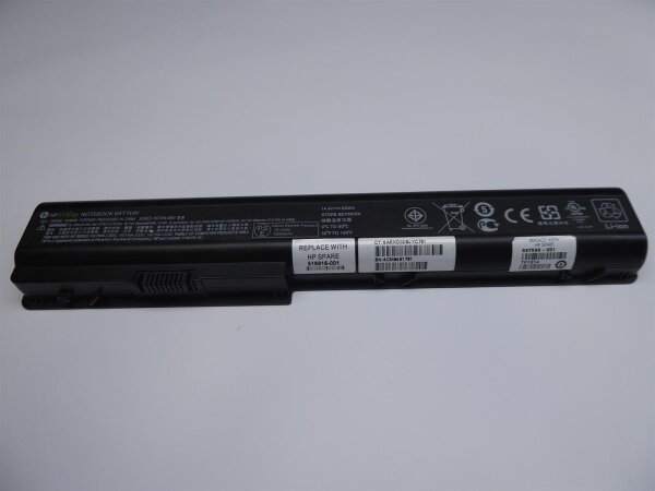 HP Pavilion DV8 1000 Serie ORIGINAL AKKU Batterie 516916-001 #A2