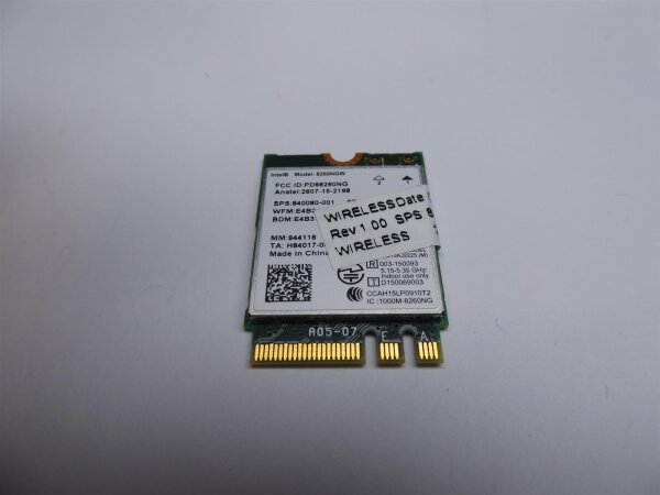 HP Elite x2 G1 WLAN Karte Wifi Card 840080-001 #4828